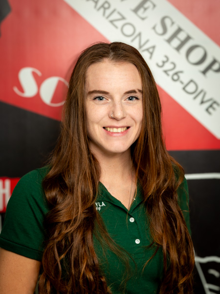 Mikayla Miller--Divemaster